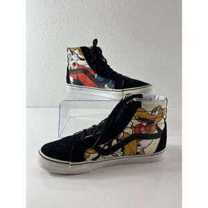 Vans x Disney Mickey and Friends Sk8-hi Canvas High Top Lace Up Shoes Men's 11